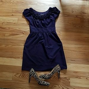 Purple dress from the Limited